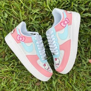 Custom Nike Air Force 1 Hello Kitty